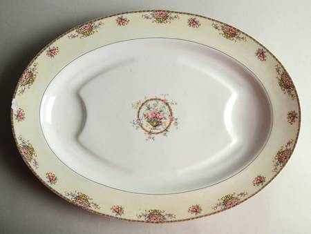 Commodore (No Trim) 18" Oval Serving Platter