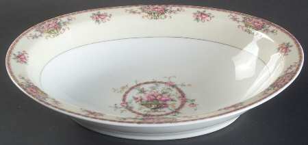 Commodore (No Trim) 10" Oval Vegetable Bowl