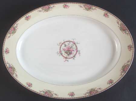 Commodore (No Trim) 16" Oval Serving Platter