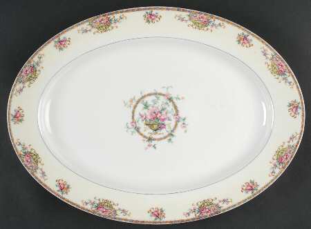 Commodore (No Trim) 13" Oval Serving Platter