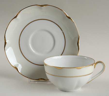 Concorde (French) Flat Cup & Saucer Set