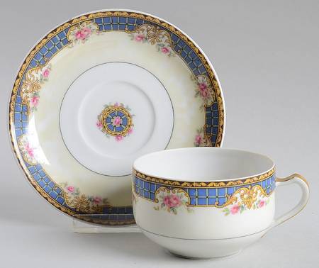 Concord Flat Cup & Saucer Set