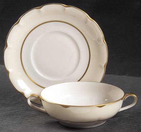 Concorde (New York) Flat Cream Soup Bowl & Saucer Set