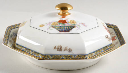 Coromandel Round Covered Butter