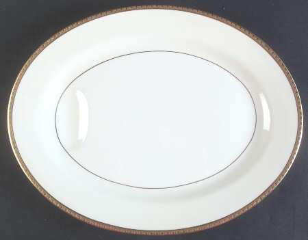 Corinth 14" Oval Serving Platter