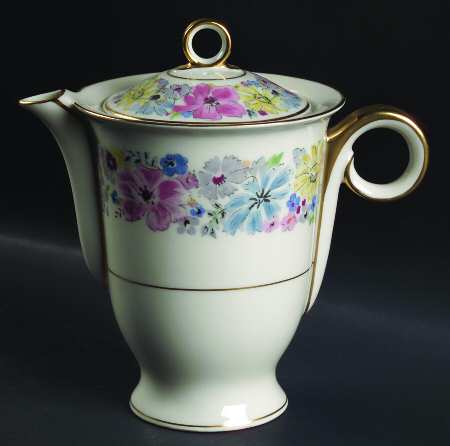 Cornflower Coffee Pot & Lid