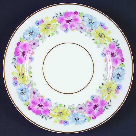 Cornflower Salad Plate
