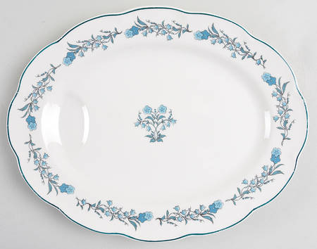 Coronation 11" Oval Serving Platter by Haviland