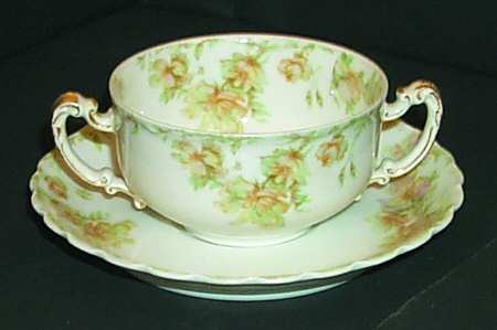 Countess Flat Bouillon Cup & Saucer