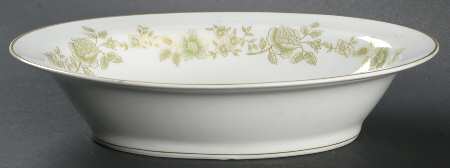 Couronne 9" Oval Vegetable Bowl