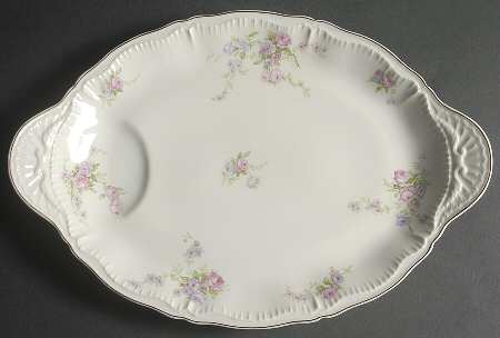 Crinoline 16" Oval Serving Platter