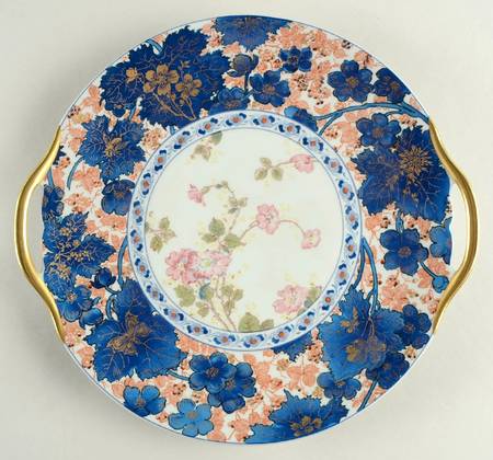 Dammouse Handled Cake Plate