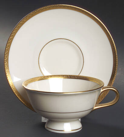 Danville Footed Cup & Saucer Set by Haviland