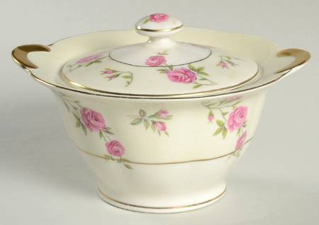 Delaware (New York) Sugar Bowl & Lid