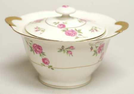 Delaware (New York) Sugar Bowl & Lid