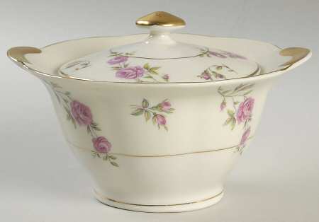 Delaware (New York) Sugar Bowl & Lid