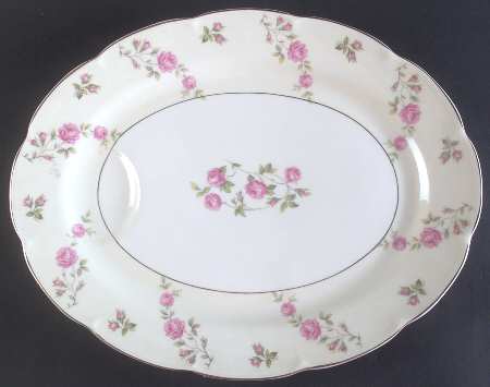 Delaware (France) 16" Oval Serving Platter