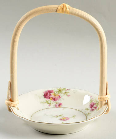 Dorset 7''-7 1/4'' Basket W/Bamboo Handle HC