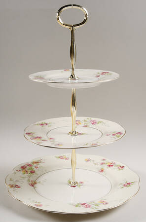Dorset 13 7/8"-14 1/4" 3-Tiered Serving Tray(DP,SP,BB) HC