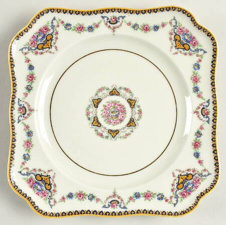 Dora Square Salad Plate