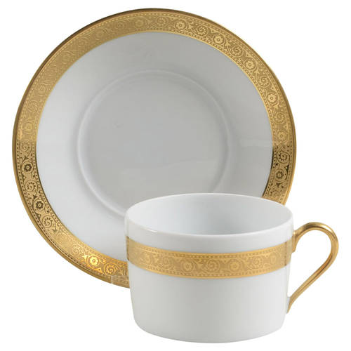 Du Barry Flat Cup & Saucer Set
