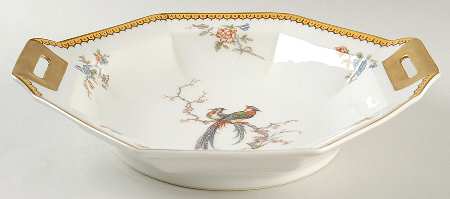 Eden 10" Octagonal Vegetable Bowl by Haviland