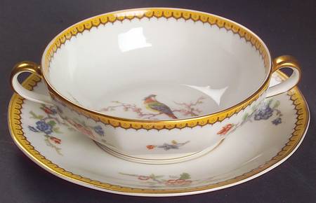 Eden Flat Cream Soup Bowl & Saucer Set