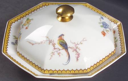 Eden Round Covered Butter by Haviland