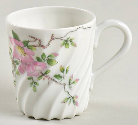 Eglantine Flat Demitasse Cup