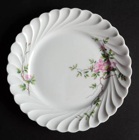 Eglantine Bread & Butter Plate by Haviland