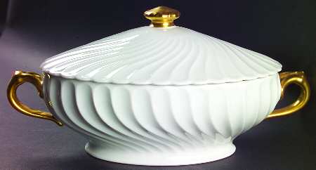Elegance (Torse Blank) Oval Covered Vegetable