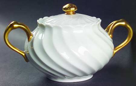 Elegance (Torse Blank) Sugar Bowl & Lid
