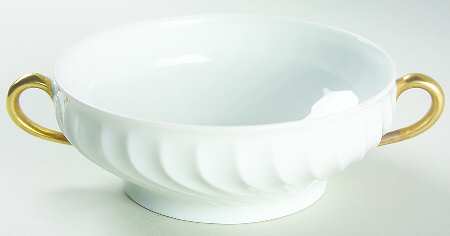 Elegance (Torse Blank) Flat Cream Soup Bowl