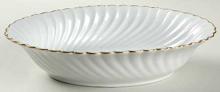 Elegance (Torse Blank) 10" Oval Vegetable Bowl
