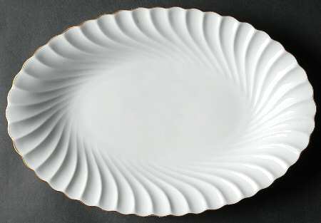 Elegance (Torse Blank) 13" Oval Serving Platter