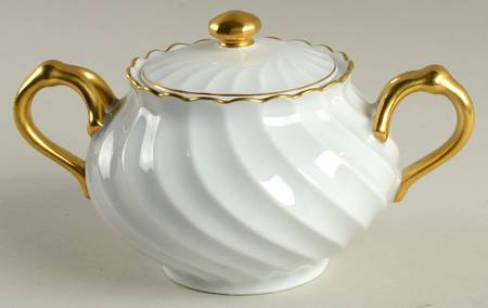 Elegance (Torse Blank) Sugar Bowl & Lid