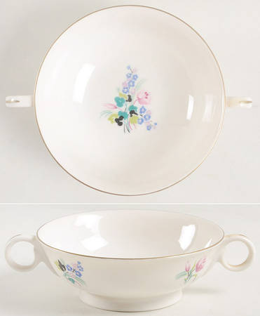 Ellwood Footed Cream Soup Bowl