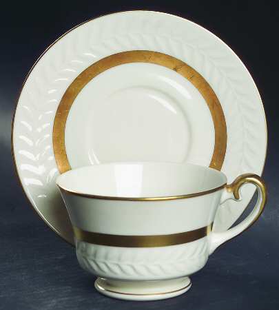Embassy Footed Cup & Saucer Set