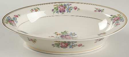 Empress 9" Oval Vegetable Bowl