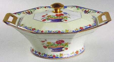 Enchantment (Birds) Round Covered Vegetable