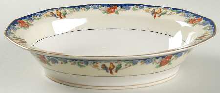 Enchantment (Birds) 9" Oval Vegetable Bowl