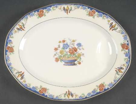 Enchantment (Birds) 11" Oval Serving Platter