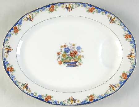 Enchantment (Birds) 13" Oval Serving Platter