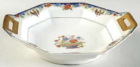 Enchantment (Birds) 9" Octagonal Vegetable Bowl