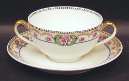 Essex Flat Bouillon Cup & Saucer