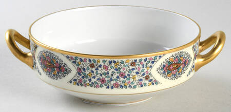 Fantaisie Flat Cream Soup Bowl