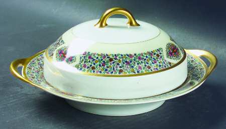 Fantaisie Round Covered Butter