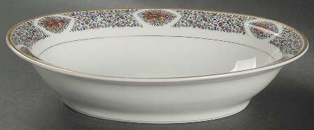 Fantaisie 9" Oval Vegetable Bowl