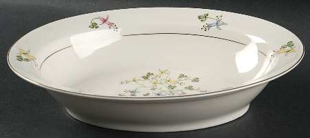 Festival 9" Oval Vegetable Bowl