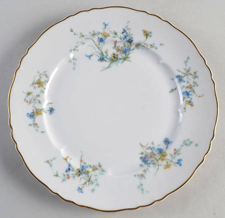 Fleurette (White, Newer) by Haviland